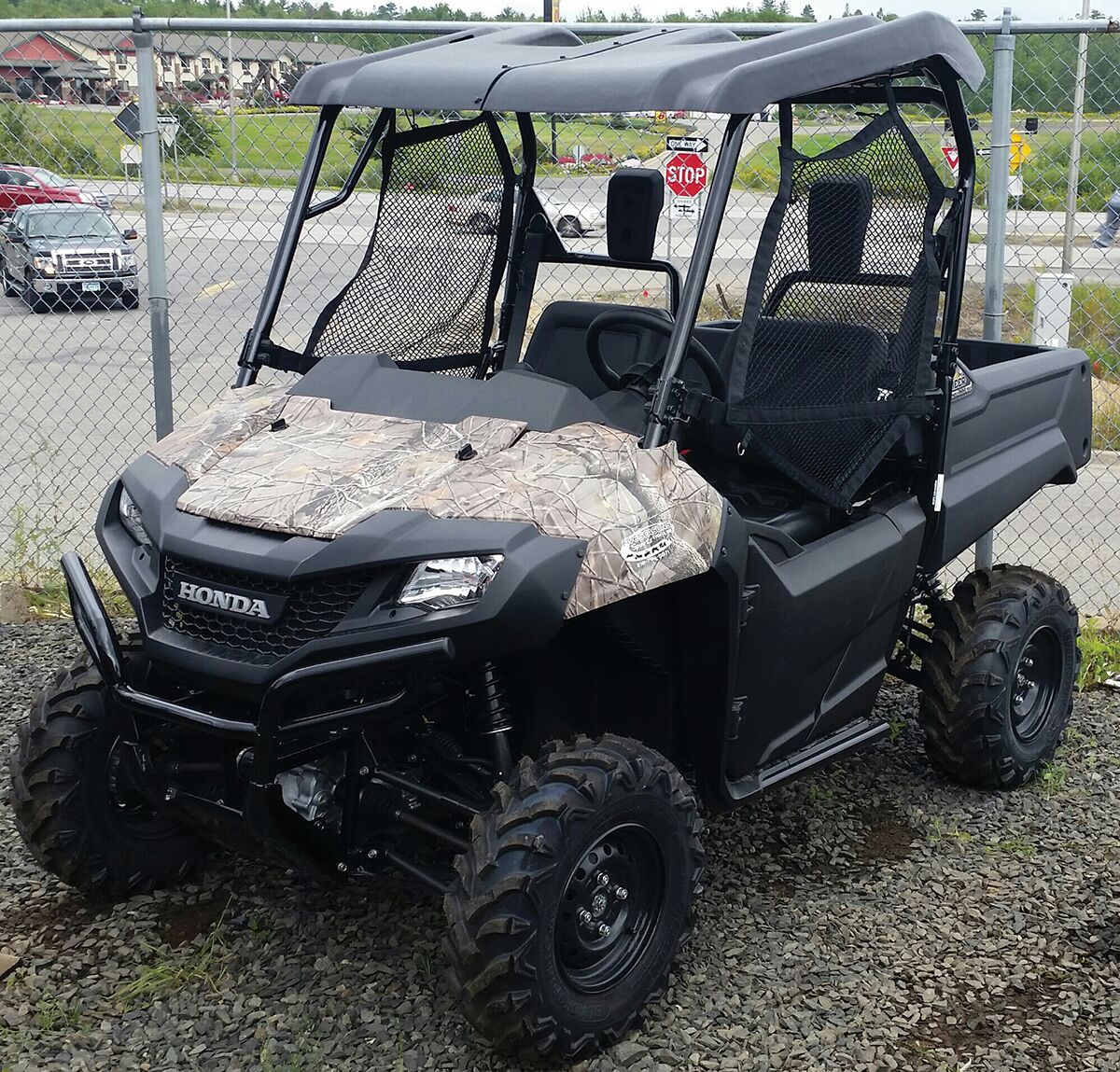 Moose Offroad Four Wheel Roof Honda Pioneer Mud
