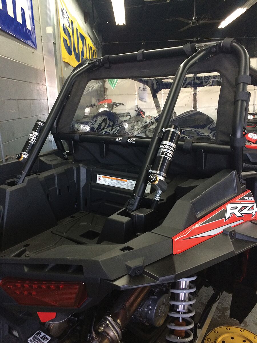 Moose Offroad Four Wheel Rear Windscreen Rzr15