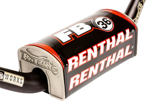 Renthal Fatbar 36 Pad Bk/Wt/Rd