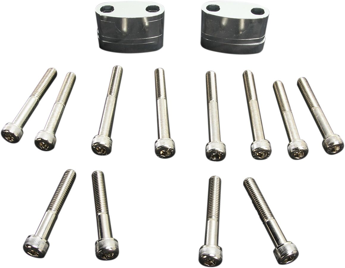 Emgo Riser Kit Handlebar 7/8 Alum
