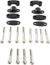 Emgo Riser Kit Handlebar 1 1/8 Blk