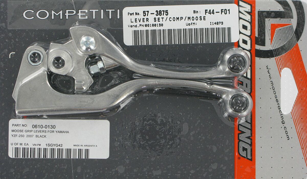 Moose Offroad Hard Parts Lever Comp Set Blk Yz