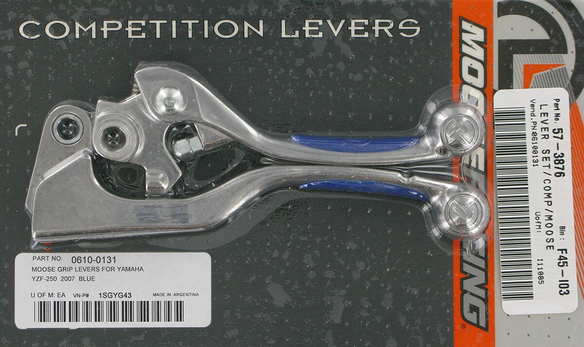 Moose Offroad Hard Parts Lever Comp Set Blu Yz