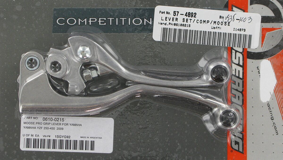 Moose Offroad Hard Parts Lever Comp Set Blk Yz