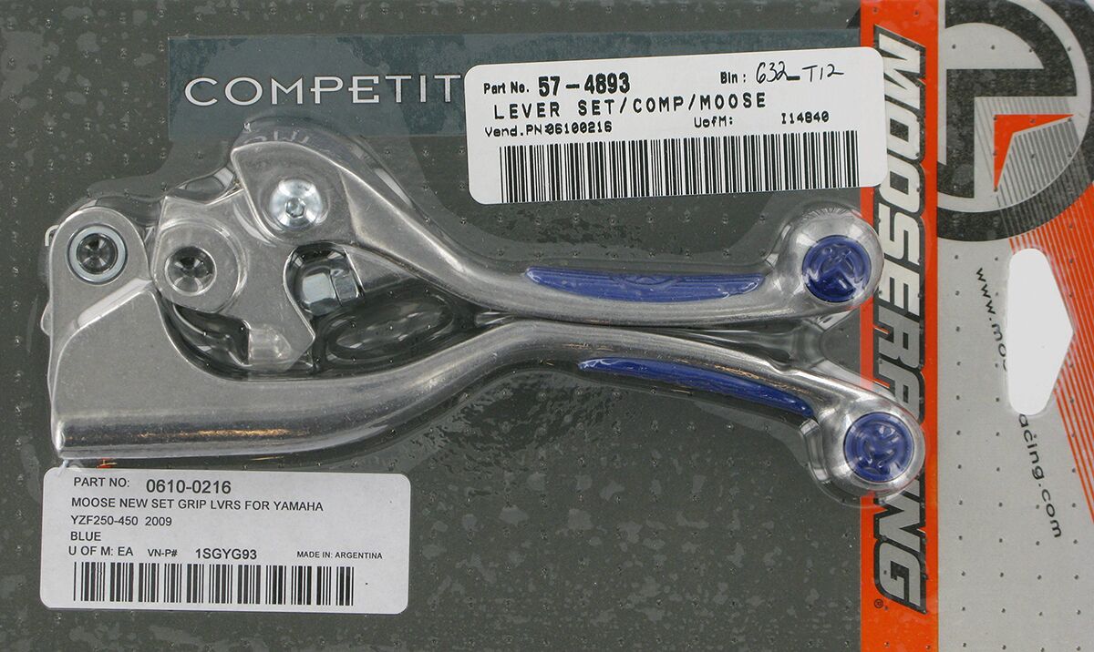 Moose Offroad Hard Parts Lever Comp Set Blue Yz
