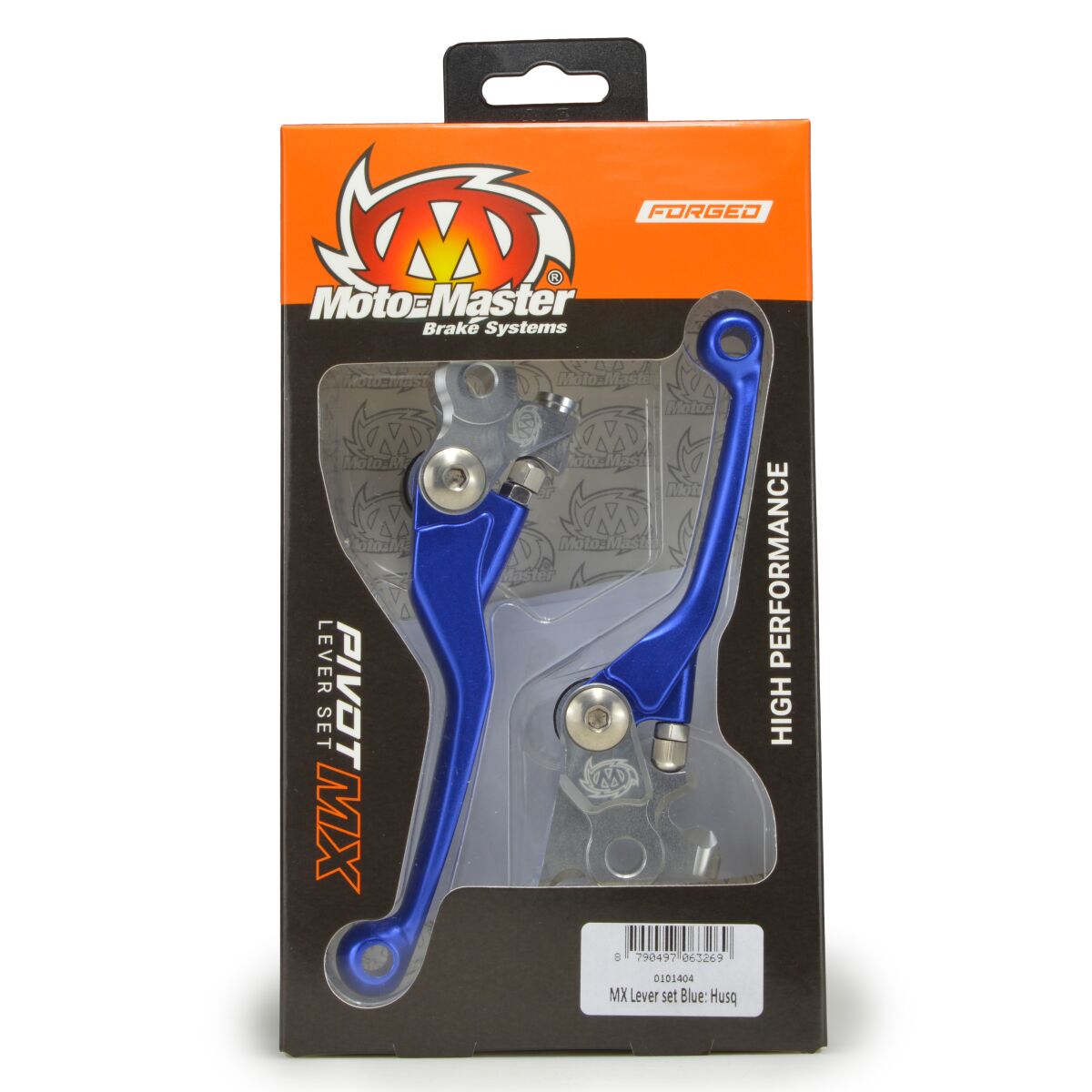 Moto Master Pivot Lever Set Blue