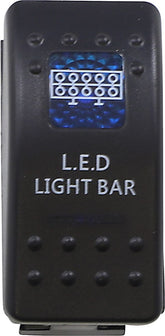 Moose Offroad Four Wheel Switch Rocker Lightbar