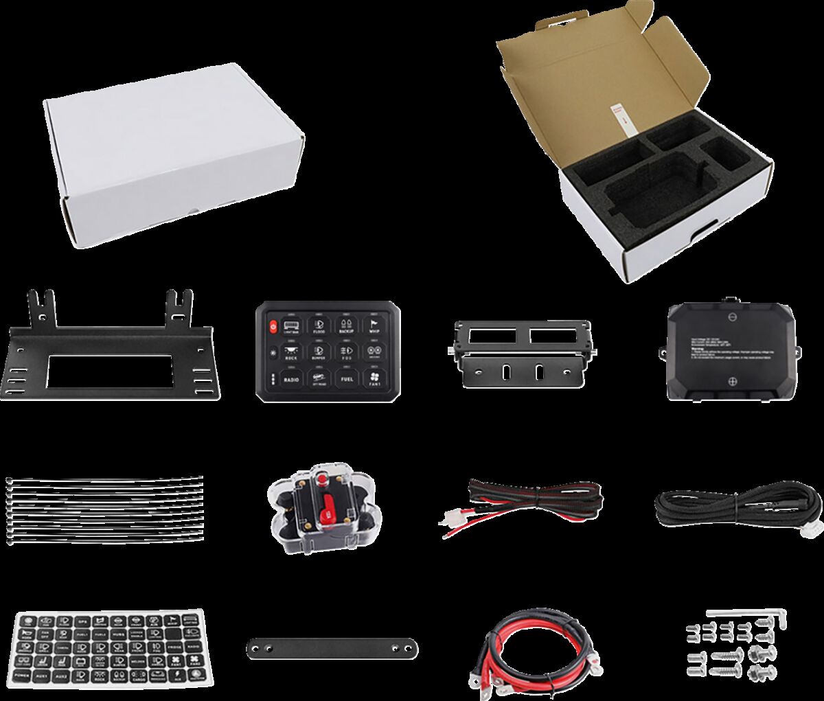 Moose Offroad Hard Parts Universal Gang Switch 12 Panel
