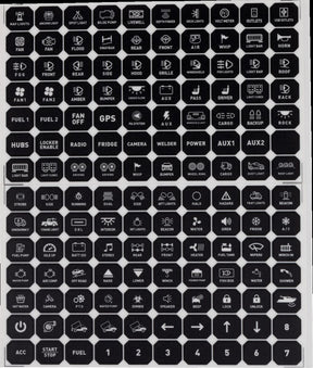 Moose Offroad Hard Parts Universal Gang Switch 12 Panel