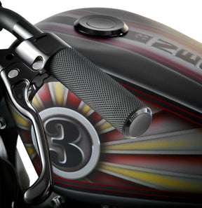 Arlen Ness Grips Knurled Cable Blac