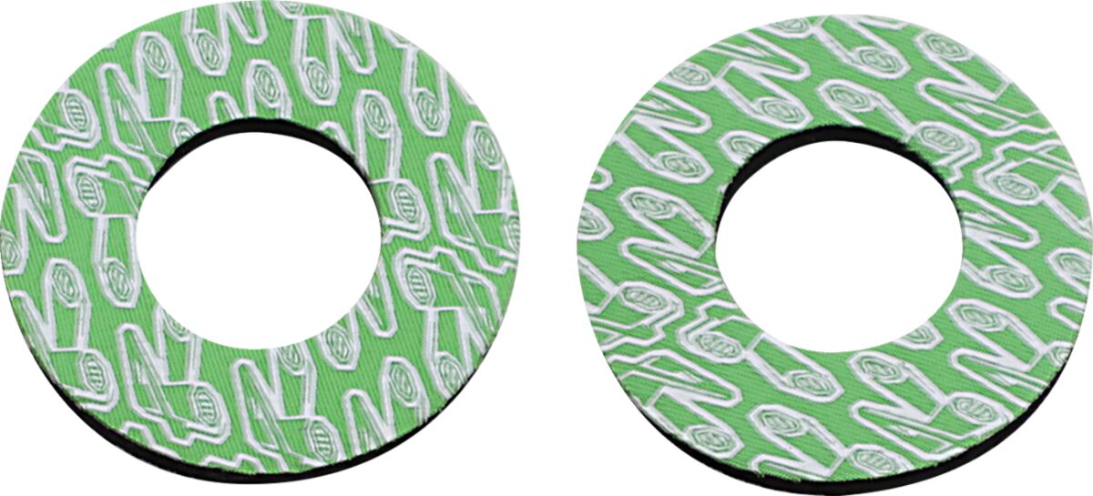 Renthal Grip Donutz Wht/Grn