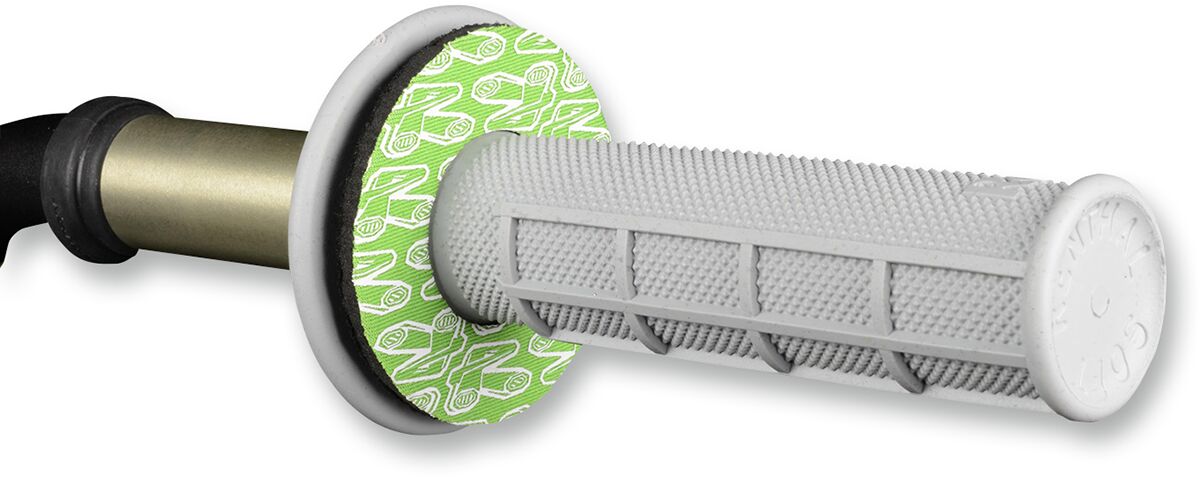 Renthal Grip Donutz Wht/Grn