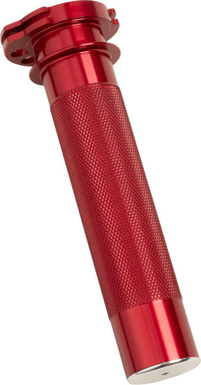 Moose Offroad Hard Parts Throttle Tube Color Red Al Drz