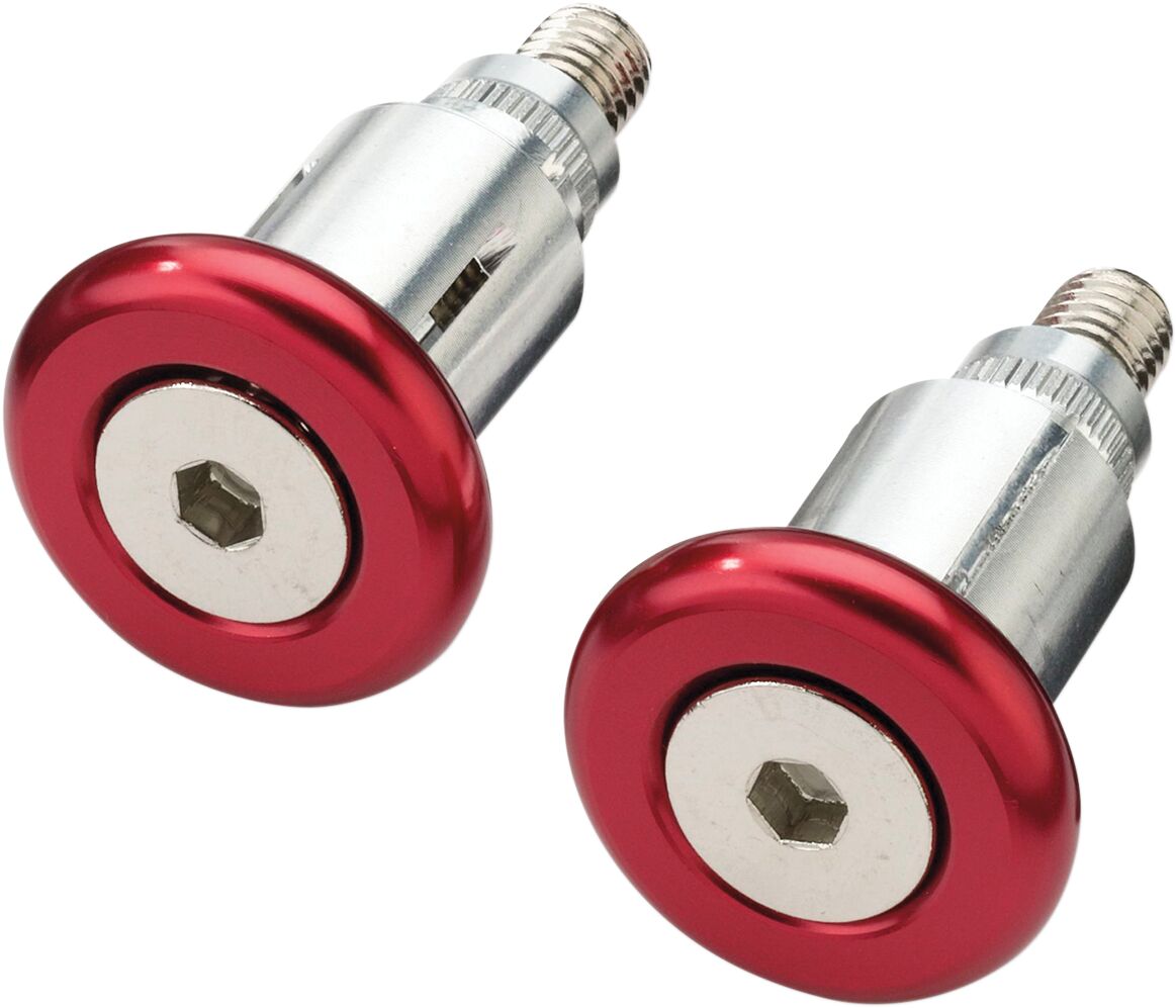 Moose Offroad Hard Parts Bar End Moose Red