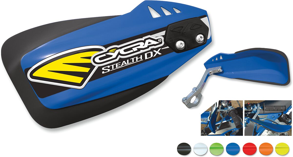 Cycra Guard Hand Stealth Dx Blu