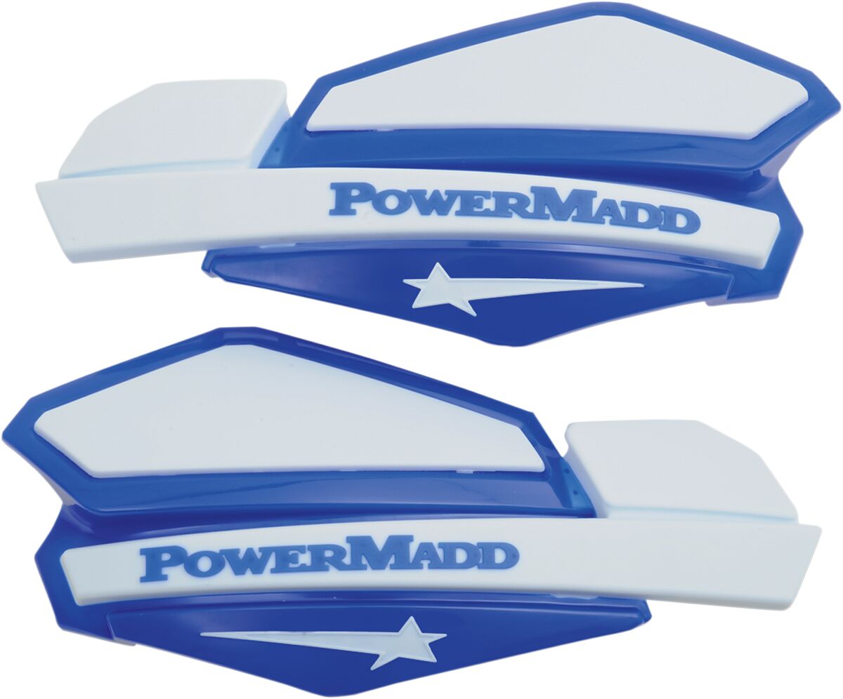 Powermadd Handguards Star Bl/Wt