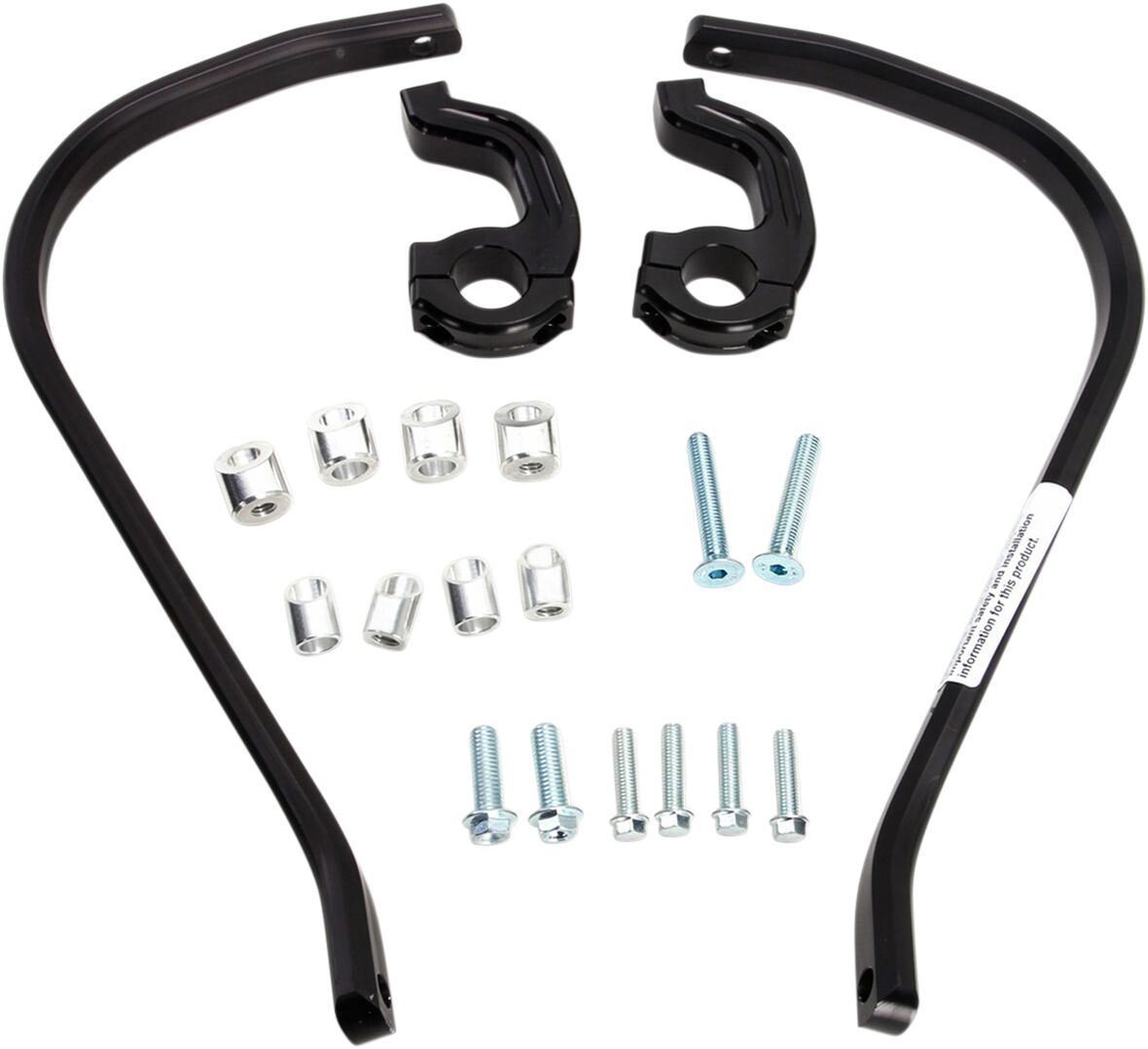Moose Offroad Hard Parts Handguards Contour 7/8 Bk