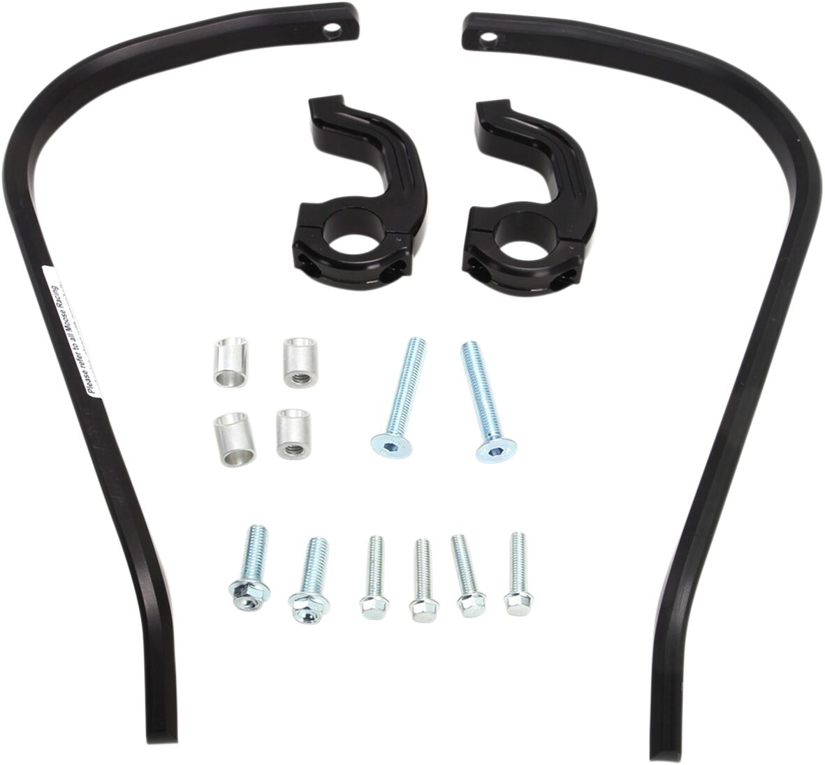 Moose Offroad Hard Parts Handguards Od/Wrp Bk