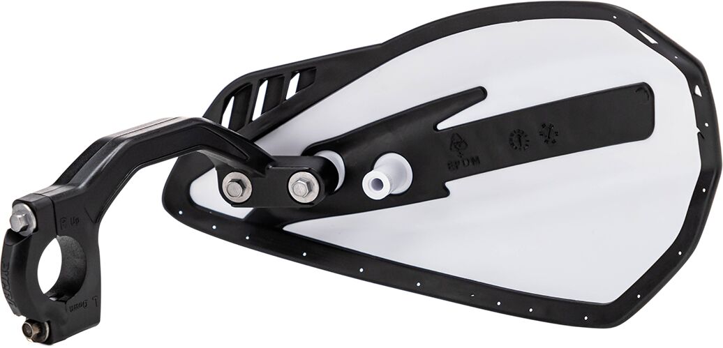 Cycra Cyclone Handguards Wt/Bk