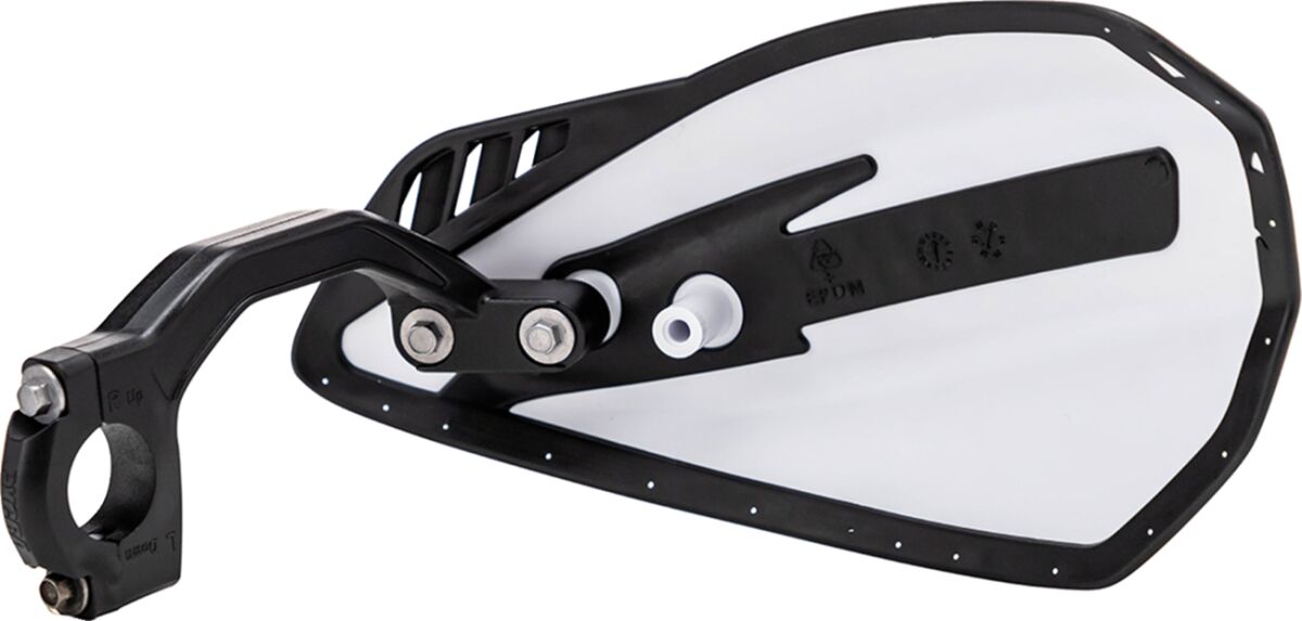 Cycra Cyclone Handguards Wt/Bk