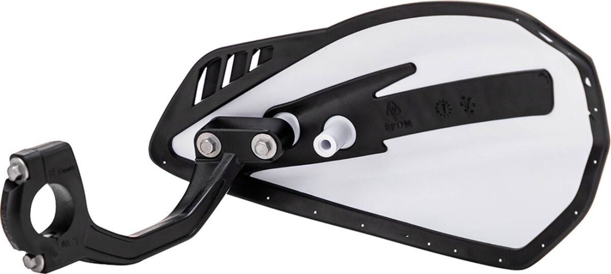 Cycra Cyclone Handguards Wt/Bk