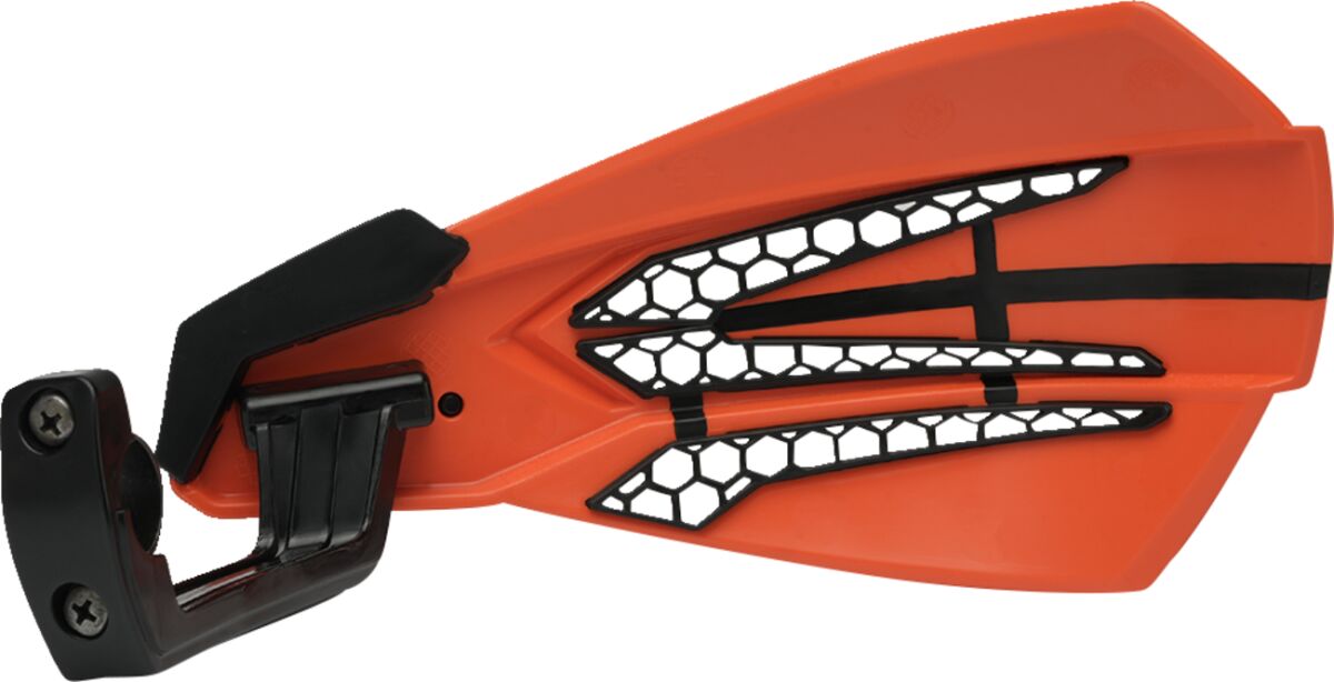 Cycra Hand Guard Mx Race Orange/Blac