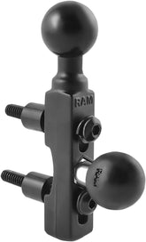 Ram Mounts Base Hbr/Brk/Clth 2 Ball