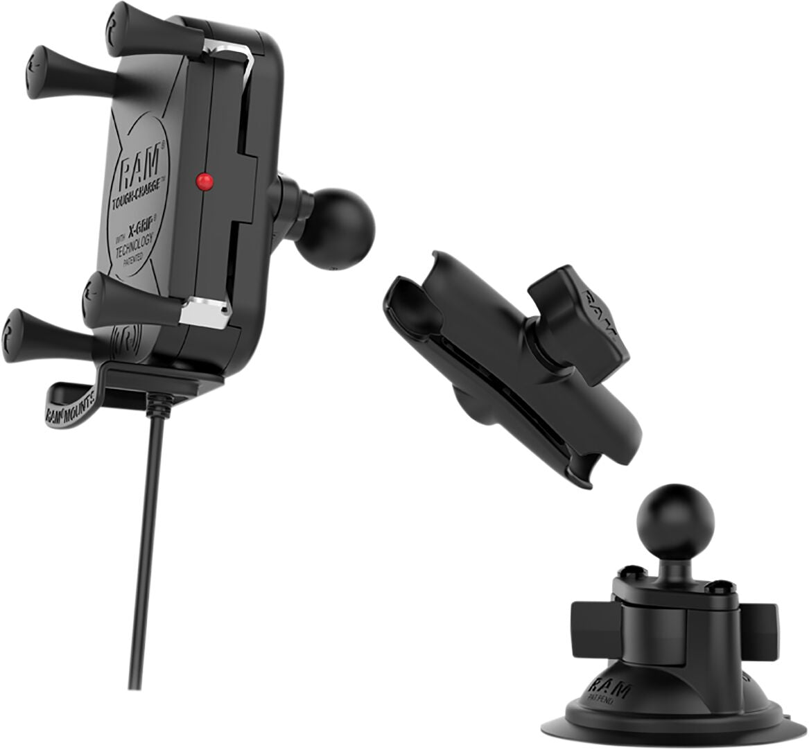 Ram Mounts Kit Toughchrg Xgrip Suct