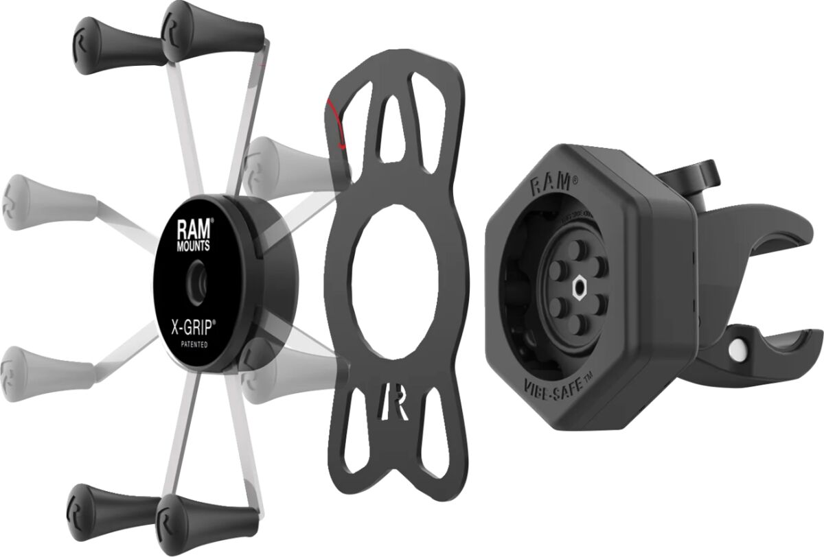 Ram Mounts Kit Xgrip With Vibe Safe And T