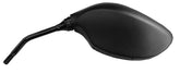 Emgo Mirror Black Left Ec Stem
