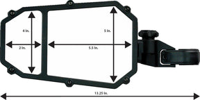 Moose Offroad Four Wheel Mirror Side W/Blndspt Mse