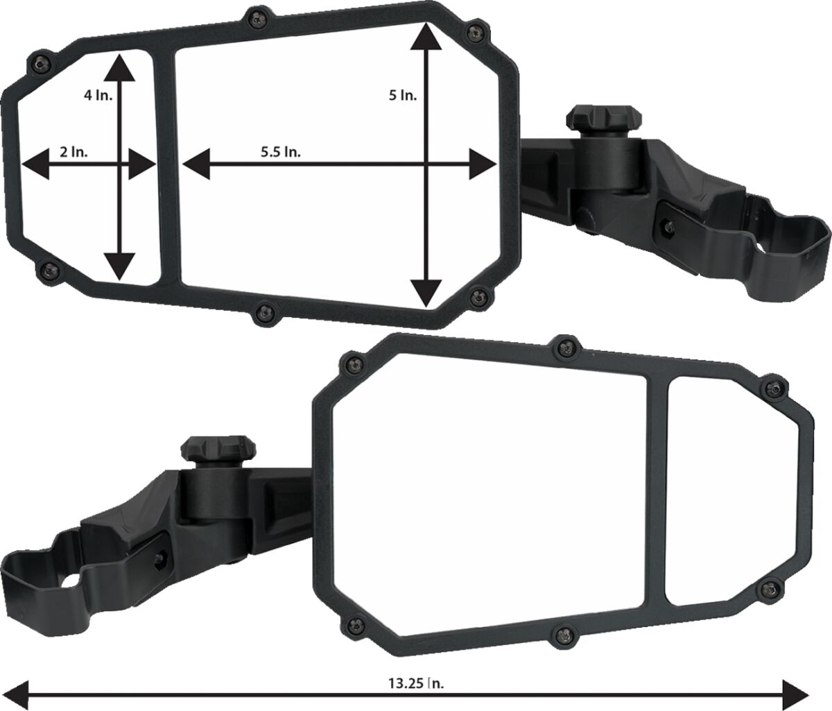 Moose Offroad Four Wheel Mirror Side Elite Pro Pr