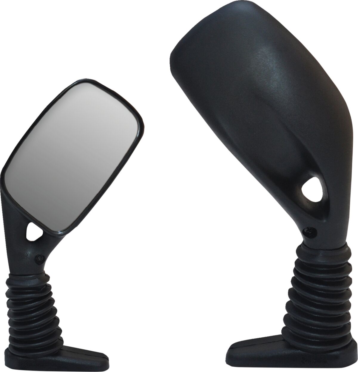 Parts Unlimited Mirror Pu Rect Shk Rstn