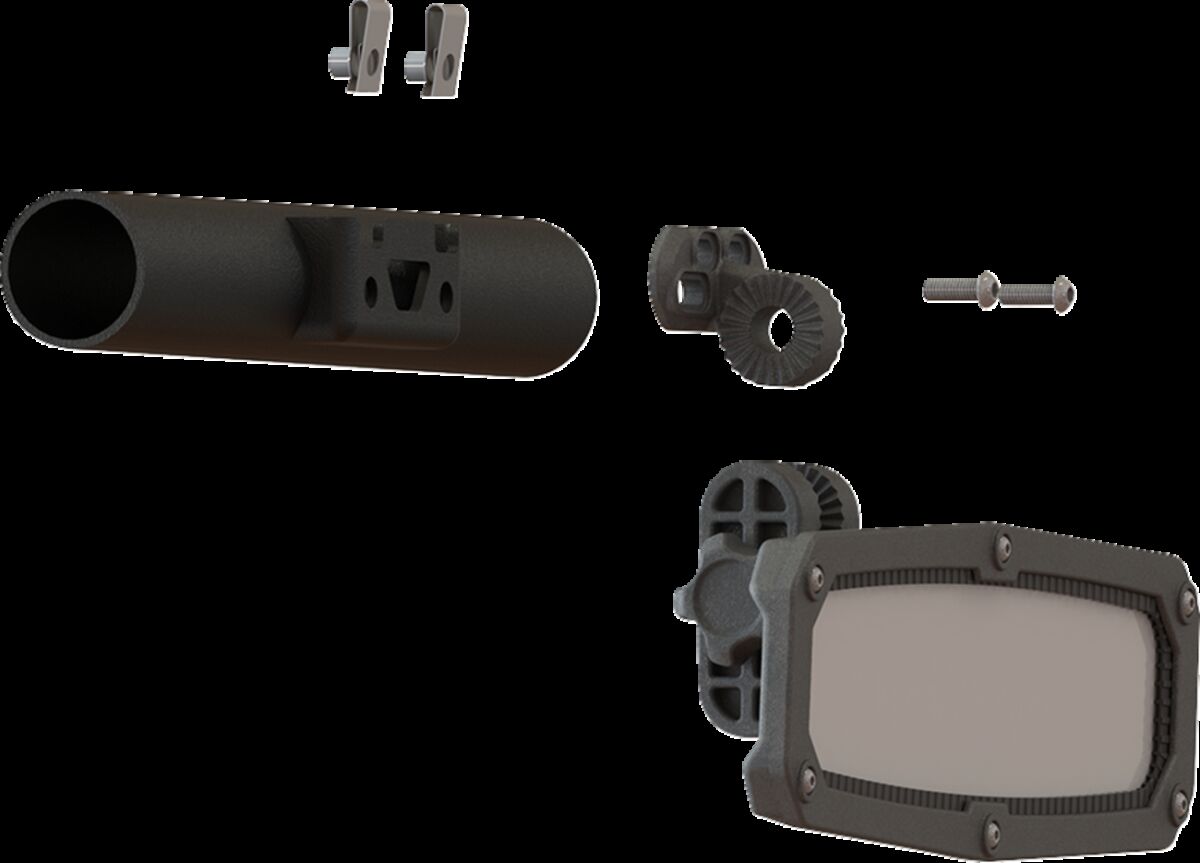 Moose Offroad Four Wheel Rearview Mirror Two Hole Adapt