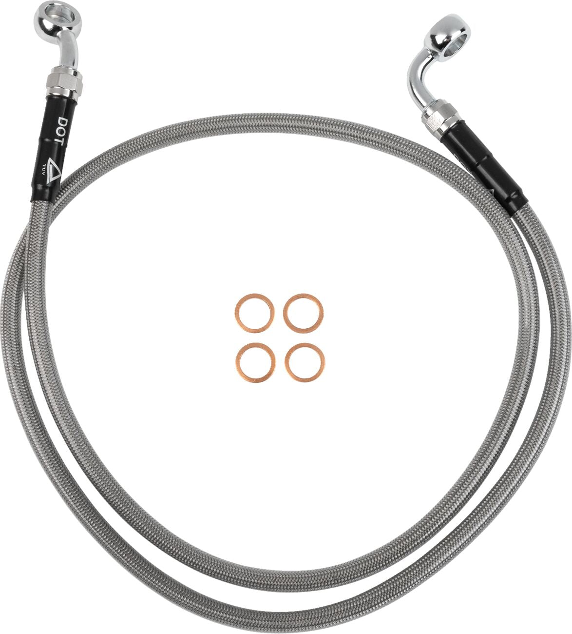 Moose Offroad Hard Parts Stainless Steel Braided Clutch