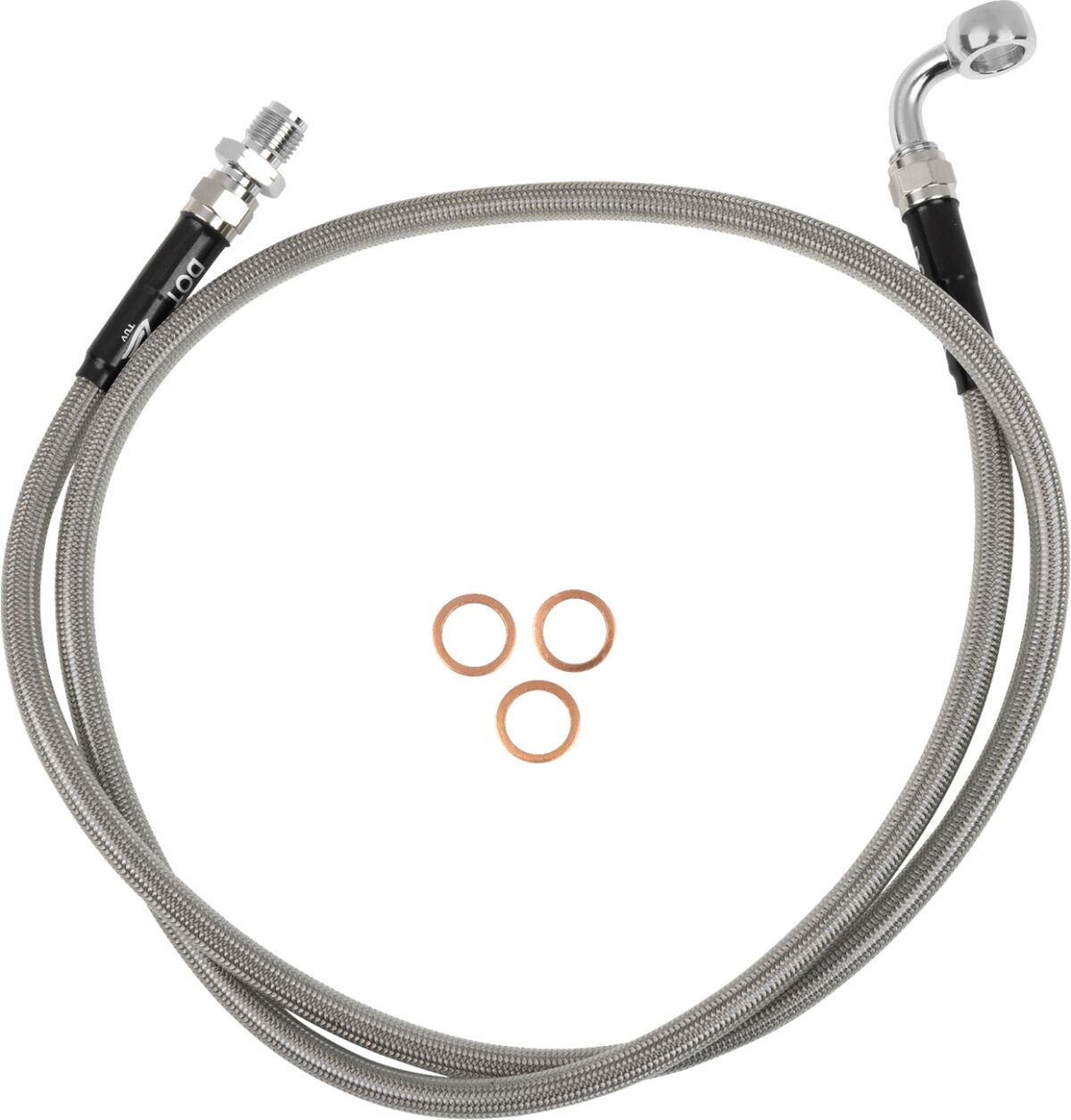 Moose Offroad Hard Parts Stainless Steel Braided Clutch