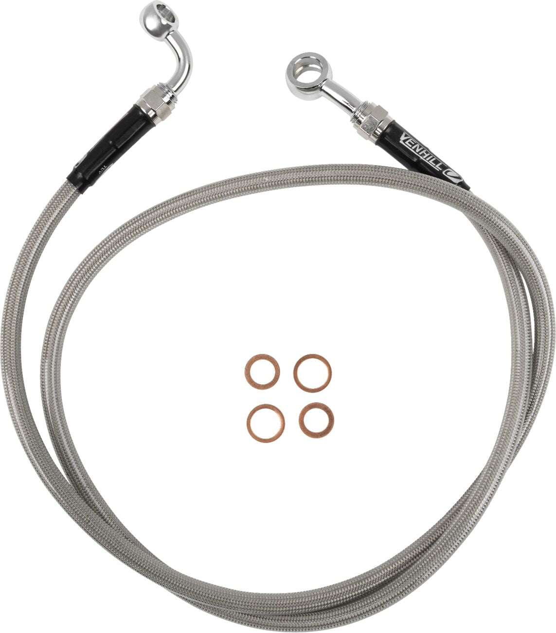 Moose Offroad Hard Parts Stainless Steel Braided Clutch