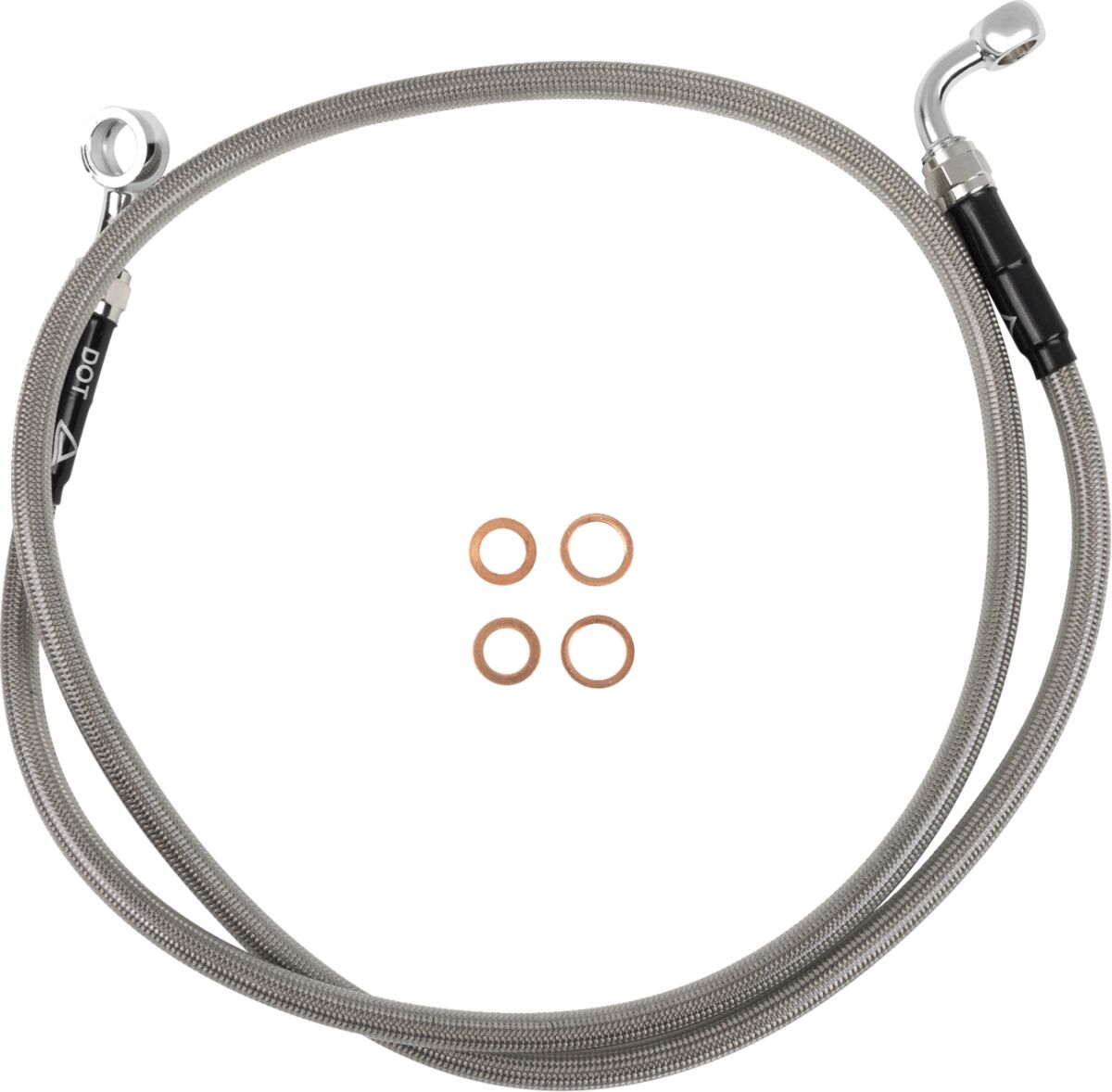 Moose Offroad Hard Parts Stainless Steel Braided Clutch