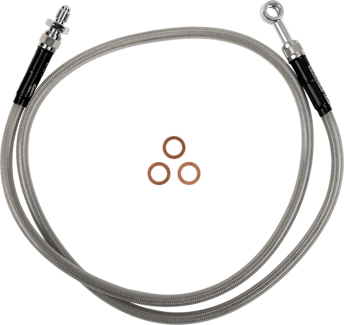 Moose Offroad Hard Parts Stainless Steel Braided Clutch