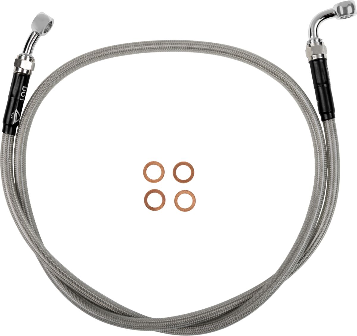 Moose Offroad Hard Parts Stainless Steel Braided Clutch