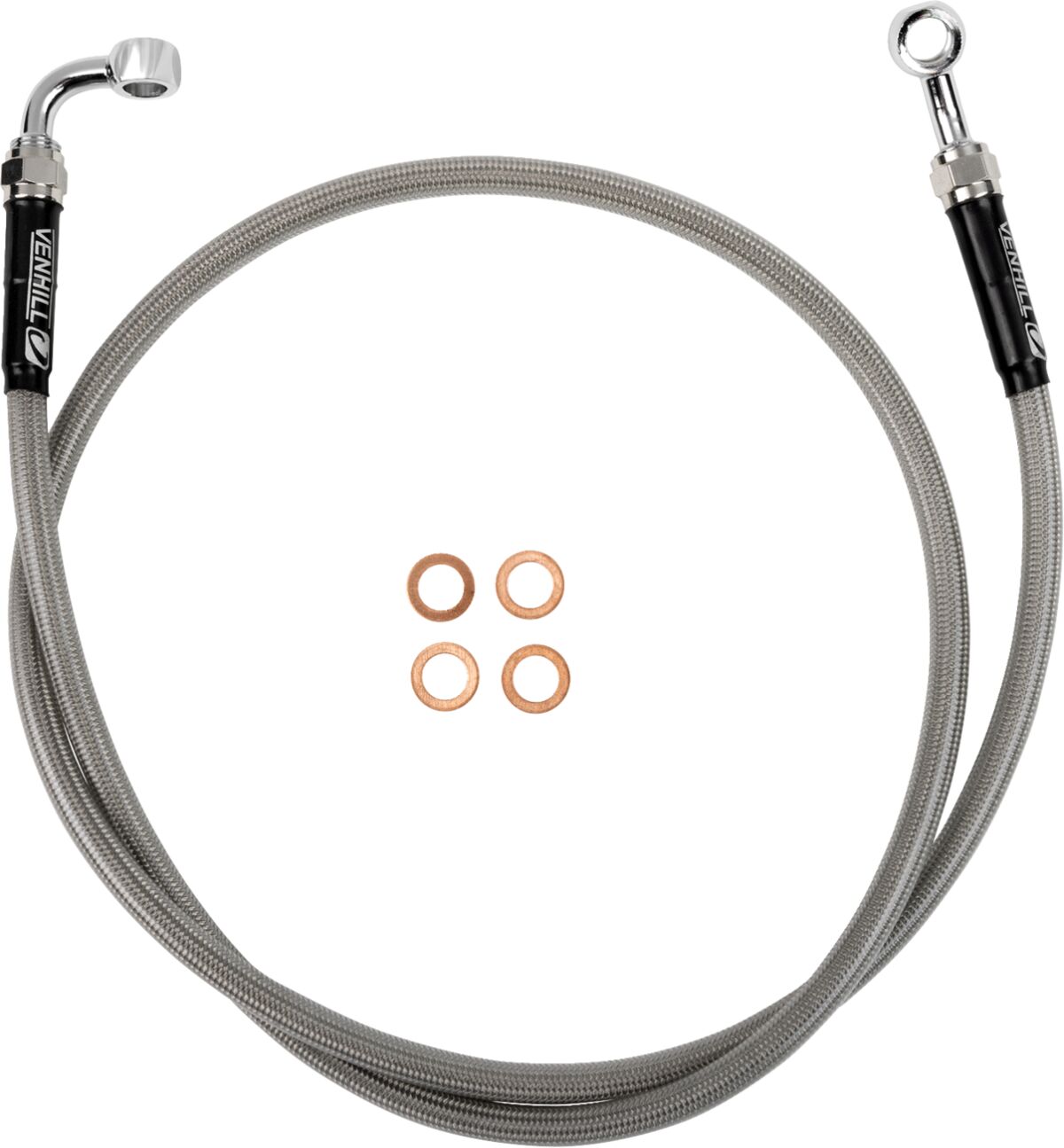 Moose Offroad Hard Parts Stainless Steel Braided Clutch