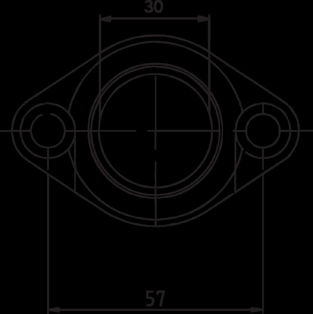 Parts Unlimited Carb Flange Polaris