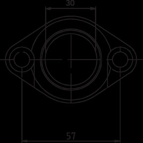 Parts Unlimited Carb Flange Polaris