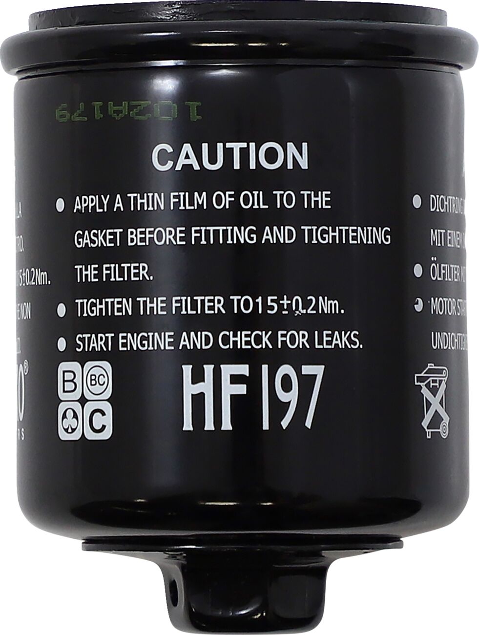 Hiflofiltro Filter Oil Polaris 200
