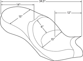 Drag Specialties Seats Seat Touring Low Profile