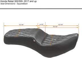 Mustang Seat Squareback 2 Up Cmx 300/