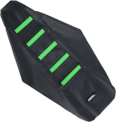 Moose Offroad Hard Parts Seat Cover Ribbed Kaw Grn