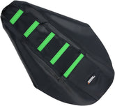 Moose Offroad Hard Parts Seat Cover Ribbed Kaw Grn