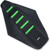 Moose Offroad Hard Parts Seat Cover Ribbed Kaw Grn