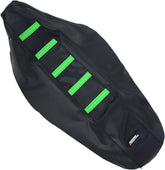 Moose Offroad Hard Parts Seat Cover Ribbed Kaw Grn